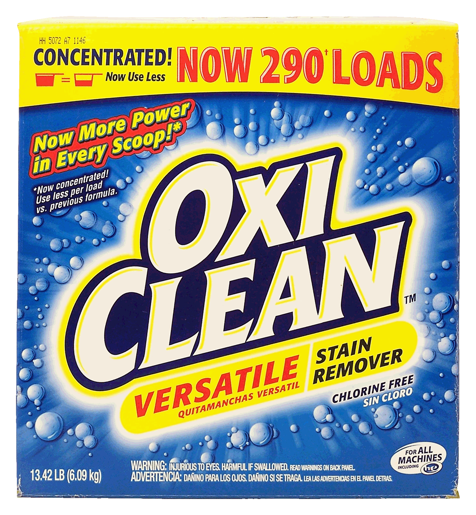 Oxi Clean  laundry stain remover powder, chlorine free, 290-loads Full-Size Picture